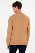 Men's Camel Basic Sweatshirt