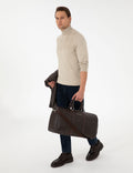 Men's Brown Sports Bag