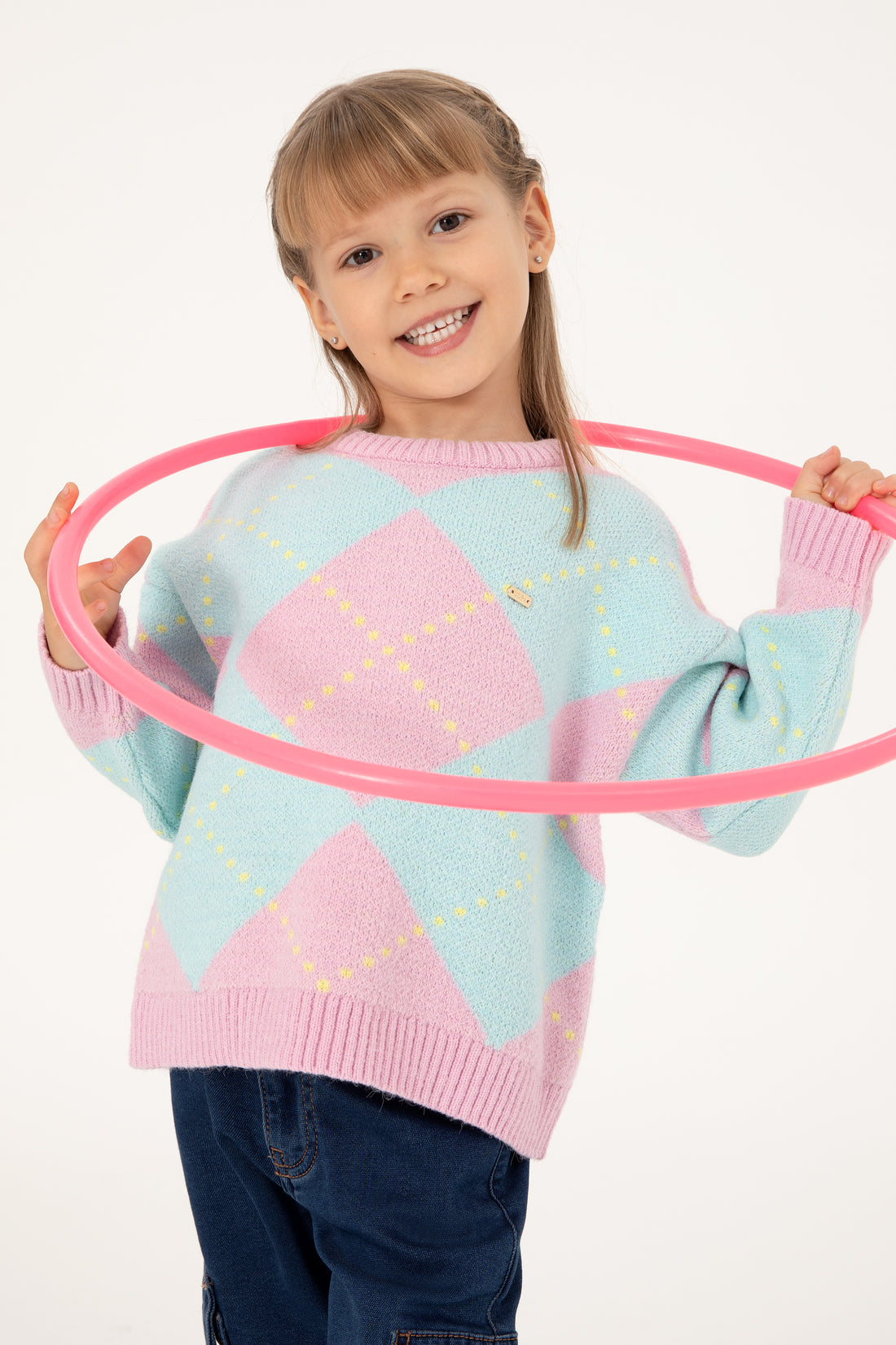 Girl's Pink Sweater
