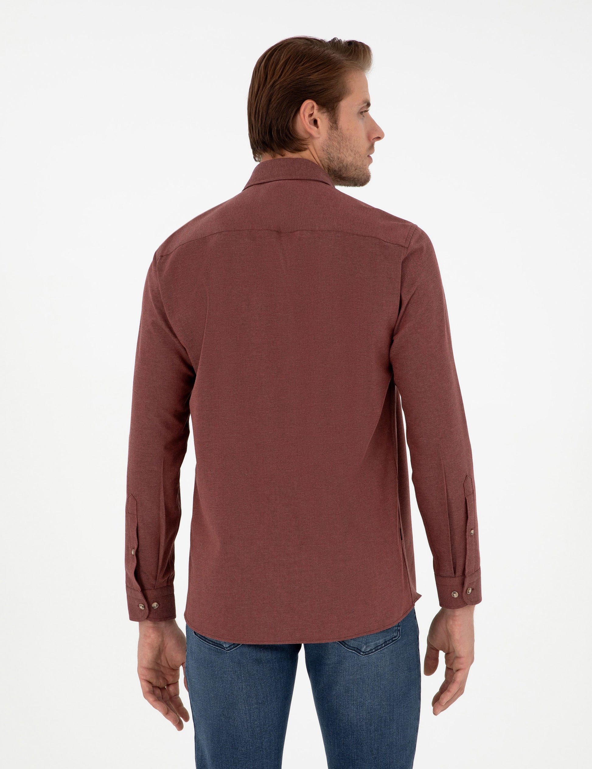 Tile Slim Fit Long Sleeve Shirt