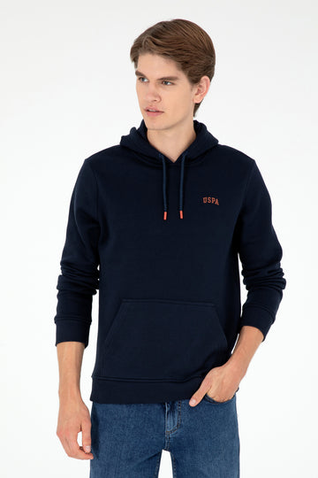 Men's Navy Blue Basic Sweatshirt