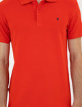 Red Slim Fit Basic T-Shirt