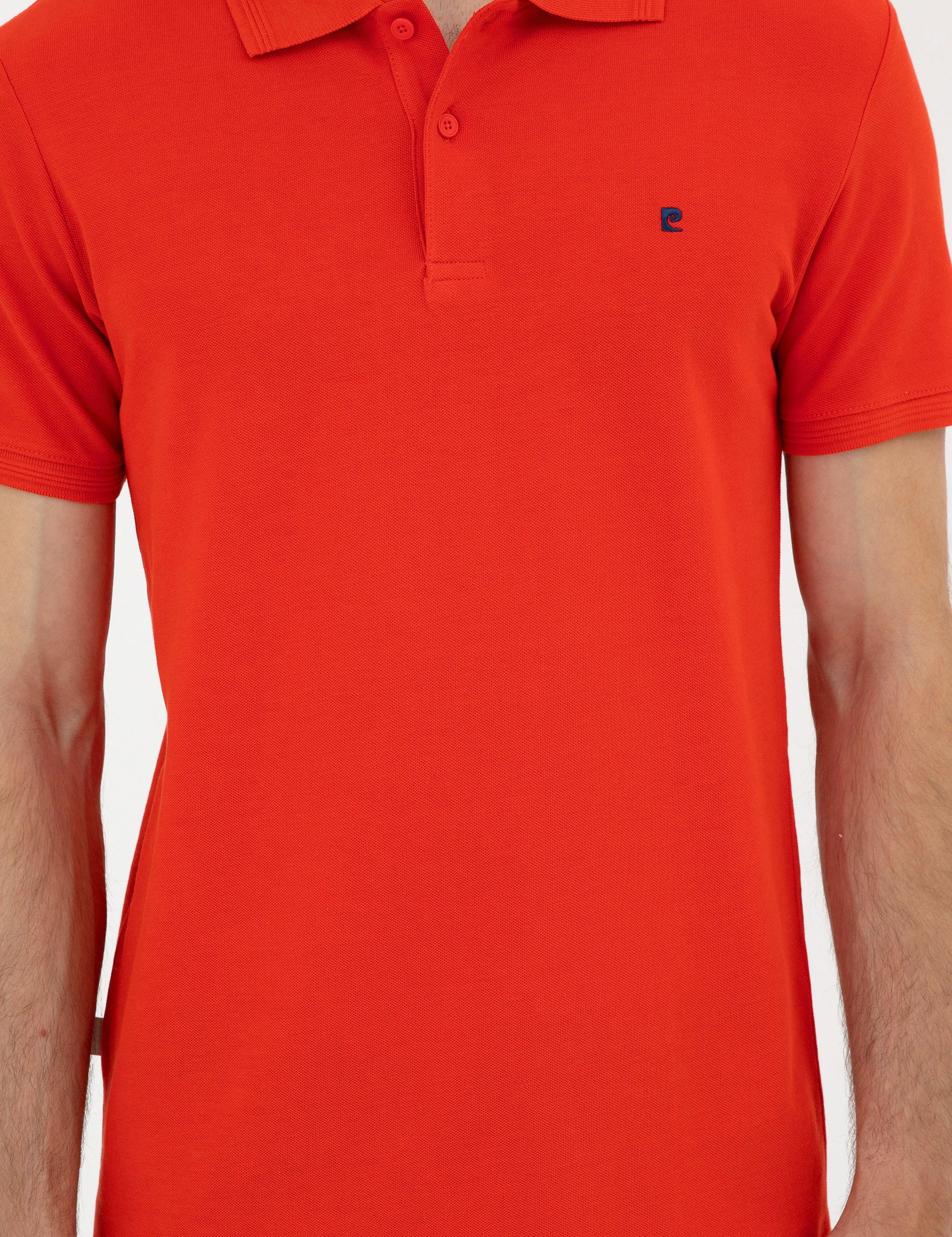 Red Slim Fit Basic T-Shirt