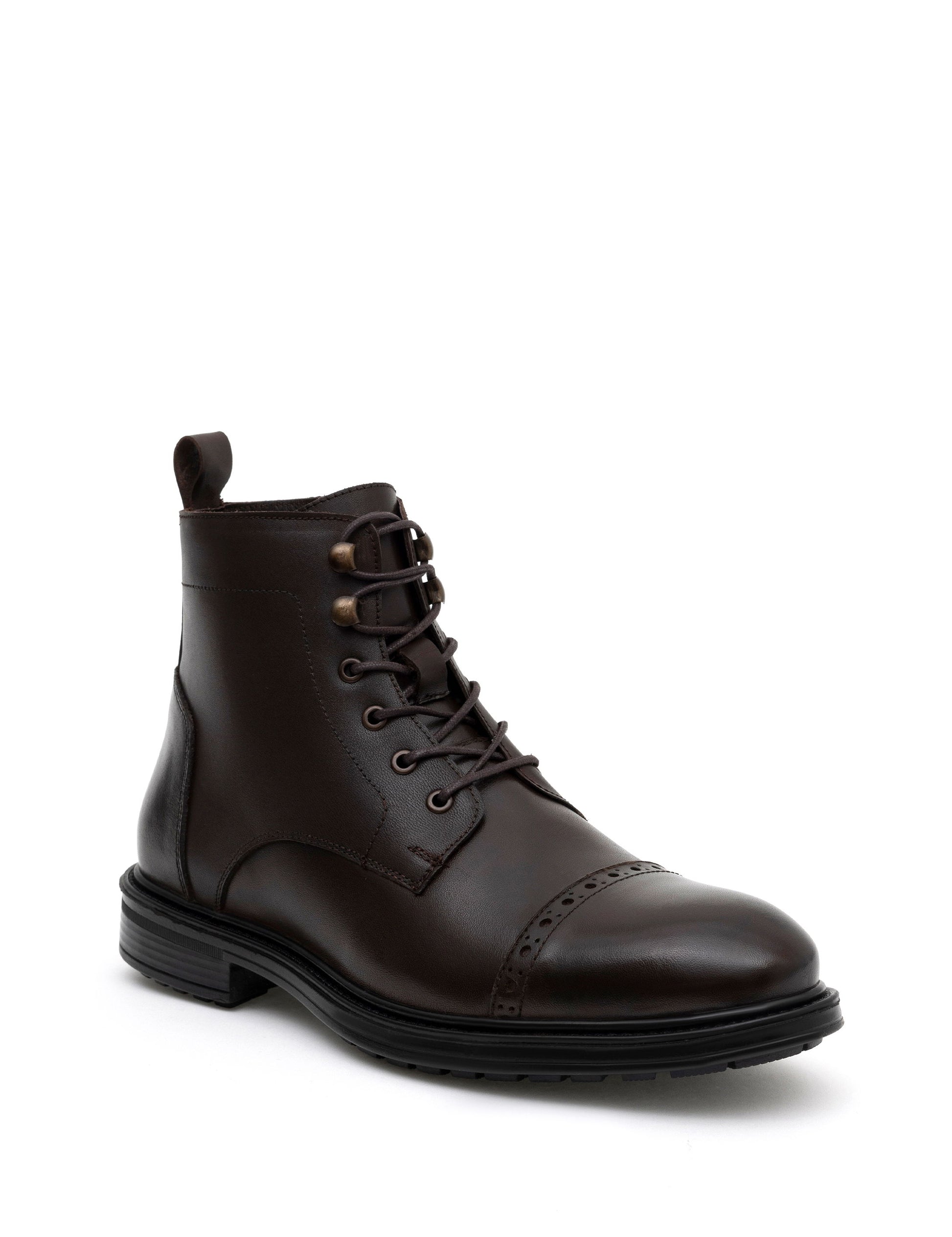 Brown 100% Leather Boots