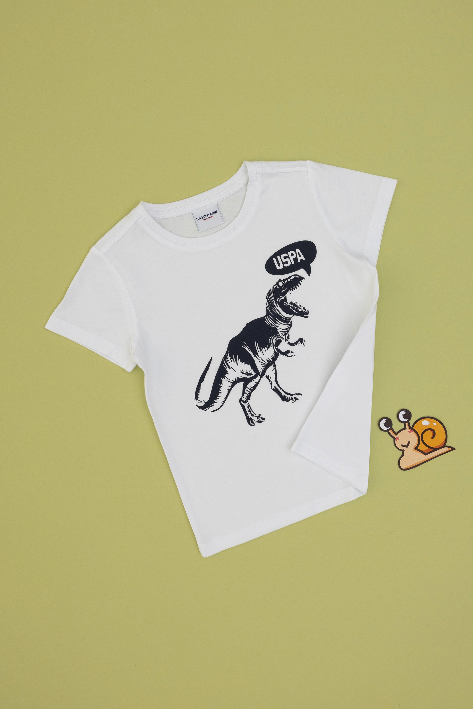Boy's White T-Shirt