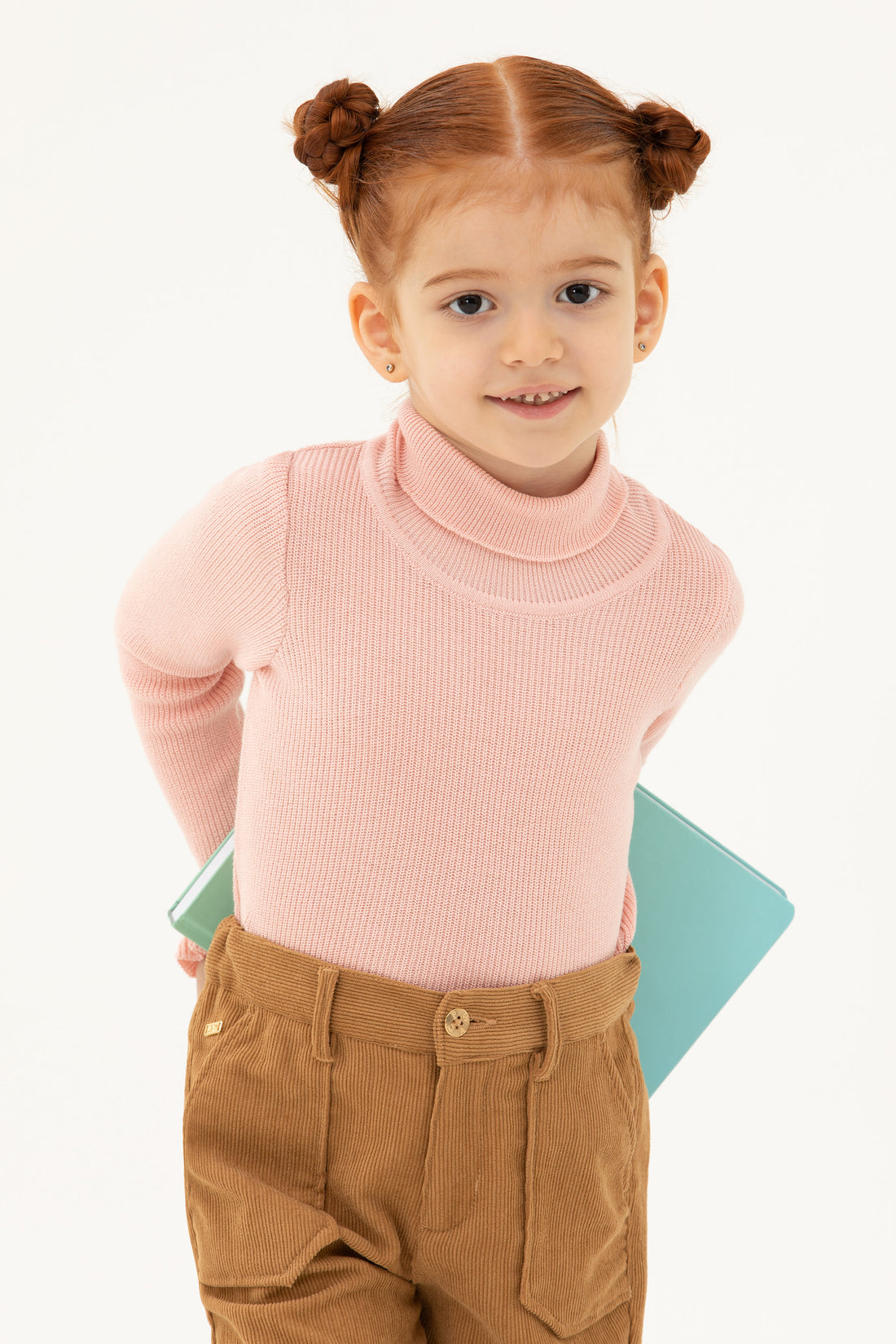 Girl's Powder Pink Sweater