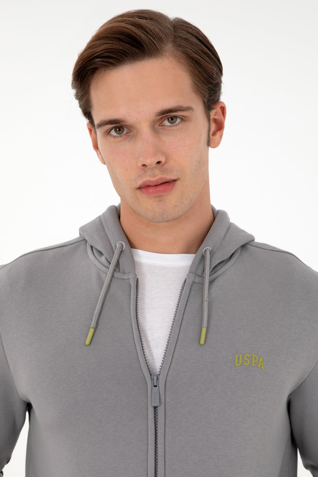 Men's Grey Charcoal Knitted Cardigan