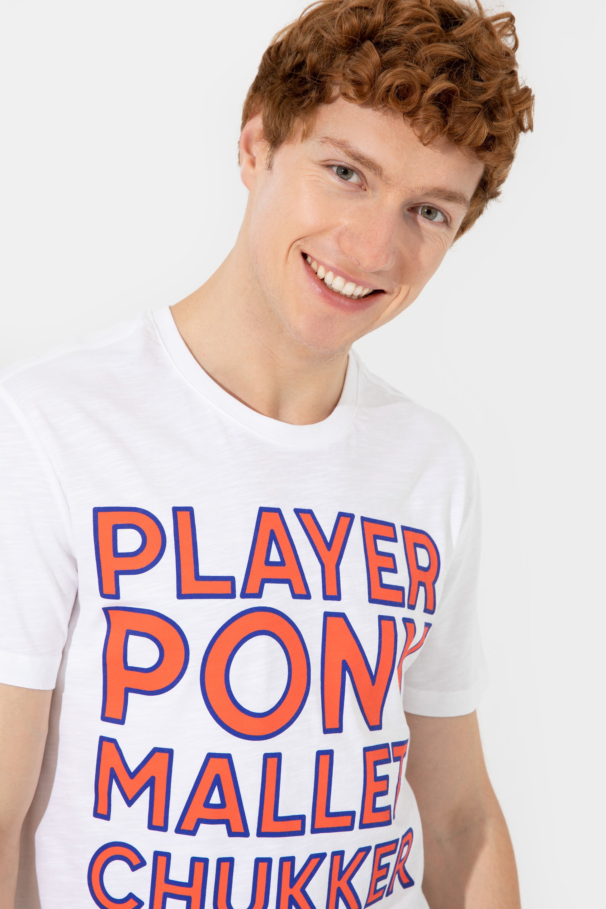 Men's White Crew Neck T-Shirt