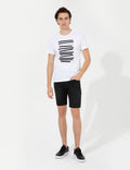 Anthracite Slim Fit Jeans Shorts