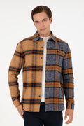 Men's Navy Blue Long Sleeve Shirt