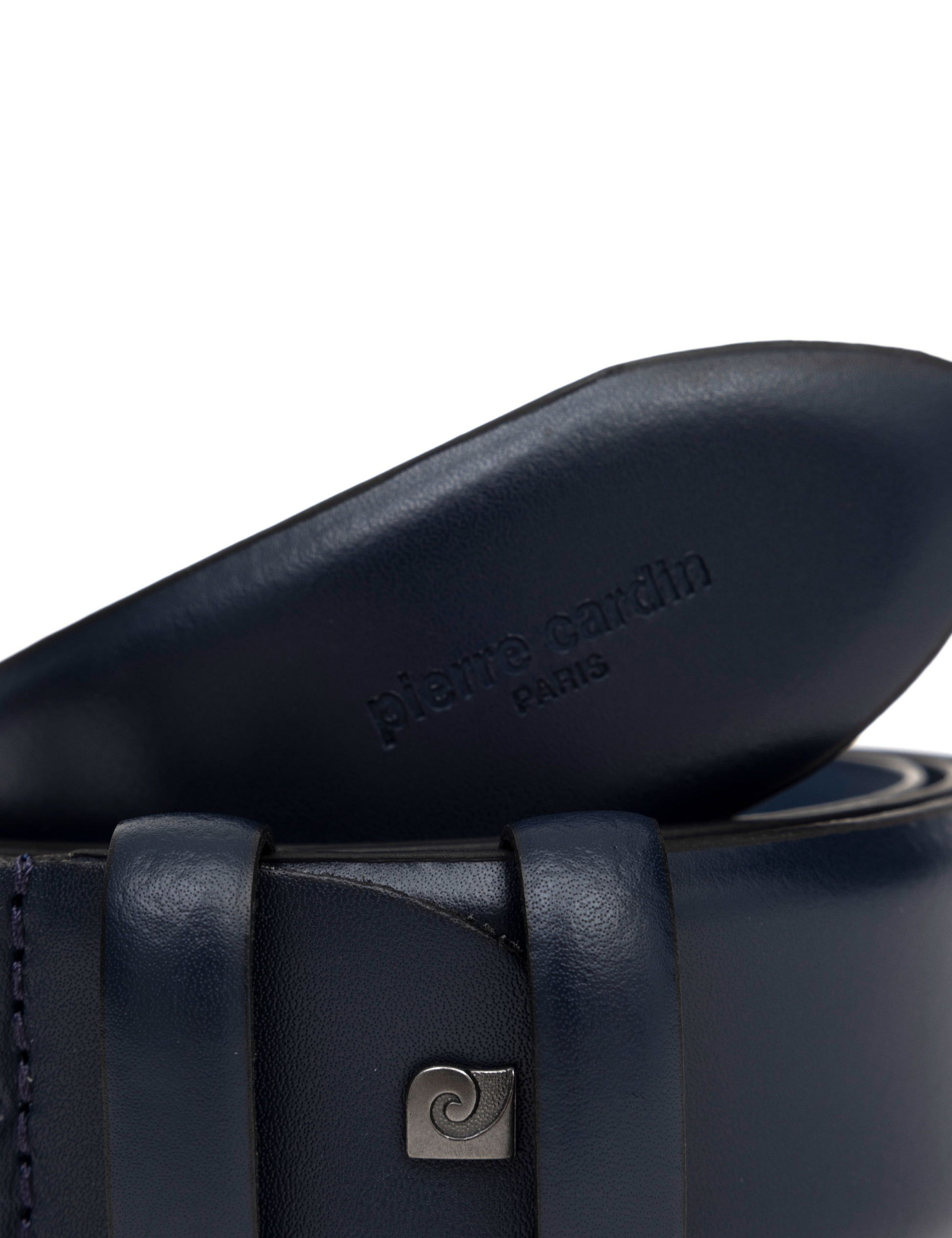 Navy Blue Denim Belt
