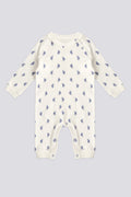 Baby Boy Patterned Sleeveless Jumpsuit