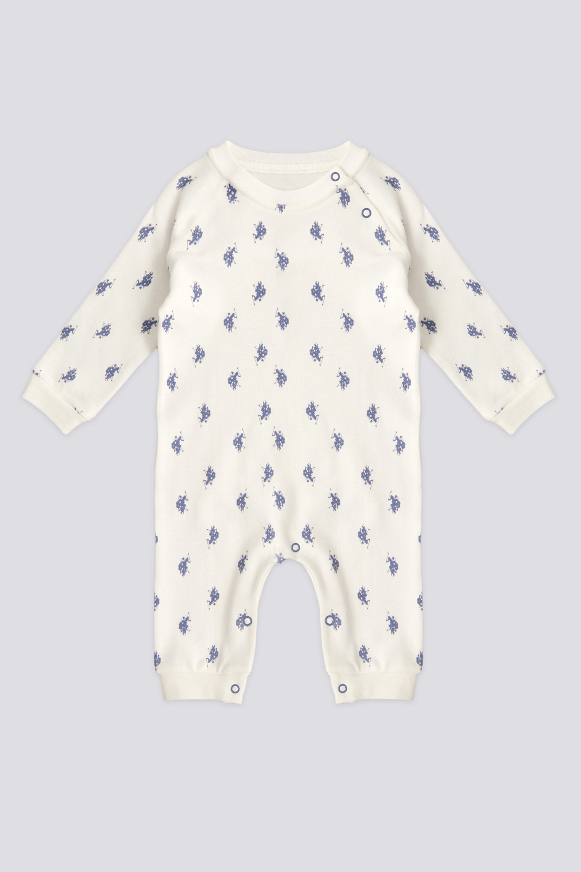 Baby Boy Patterned Sleeveless Jumpsuit