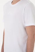 Men's Regular Fit Crew Neck White T-Shirt