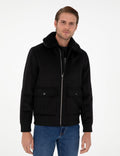Black Cashmere Coat