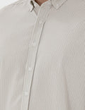 ��a��la Slim Fit Striped Long Sleeve Shirt