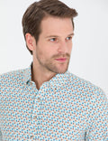Aqua Slim Fit Long Sleeve Shirt