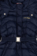 Girl's Navy Blue Coat