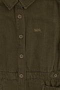 Girl's Khaki Jean Dress