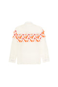 Boy's Orange Long Sleeve Shirt