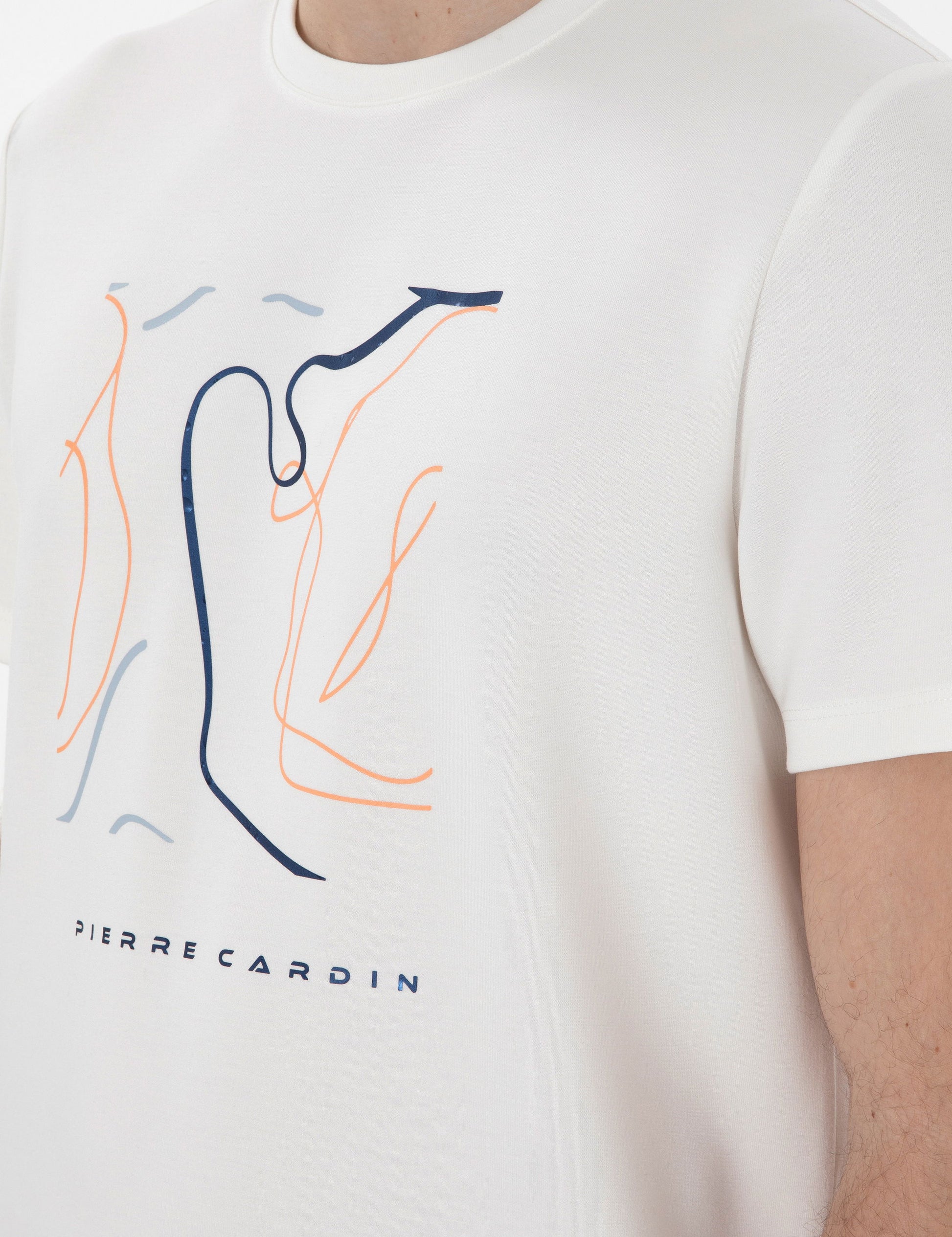 Ecru Regular Fit T-Shirt