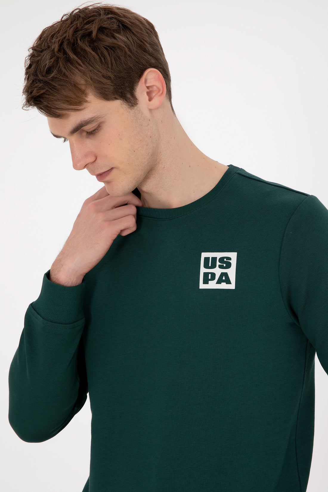 Men's Dark Green Sweatshirt