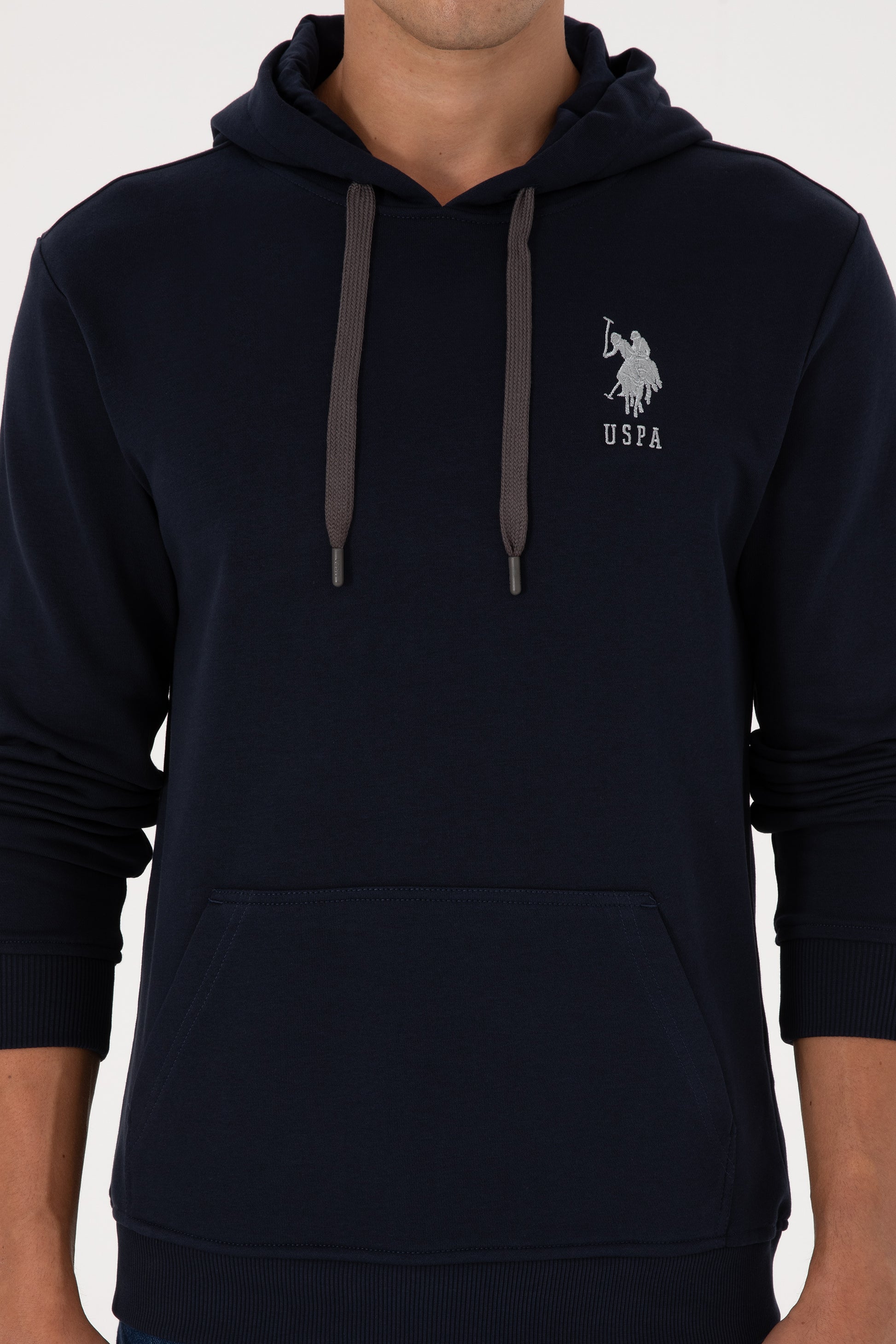 Men's Navy Blue Basic Sweatshirt
