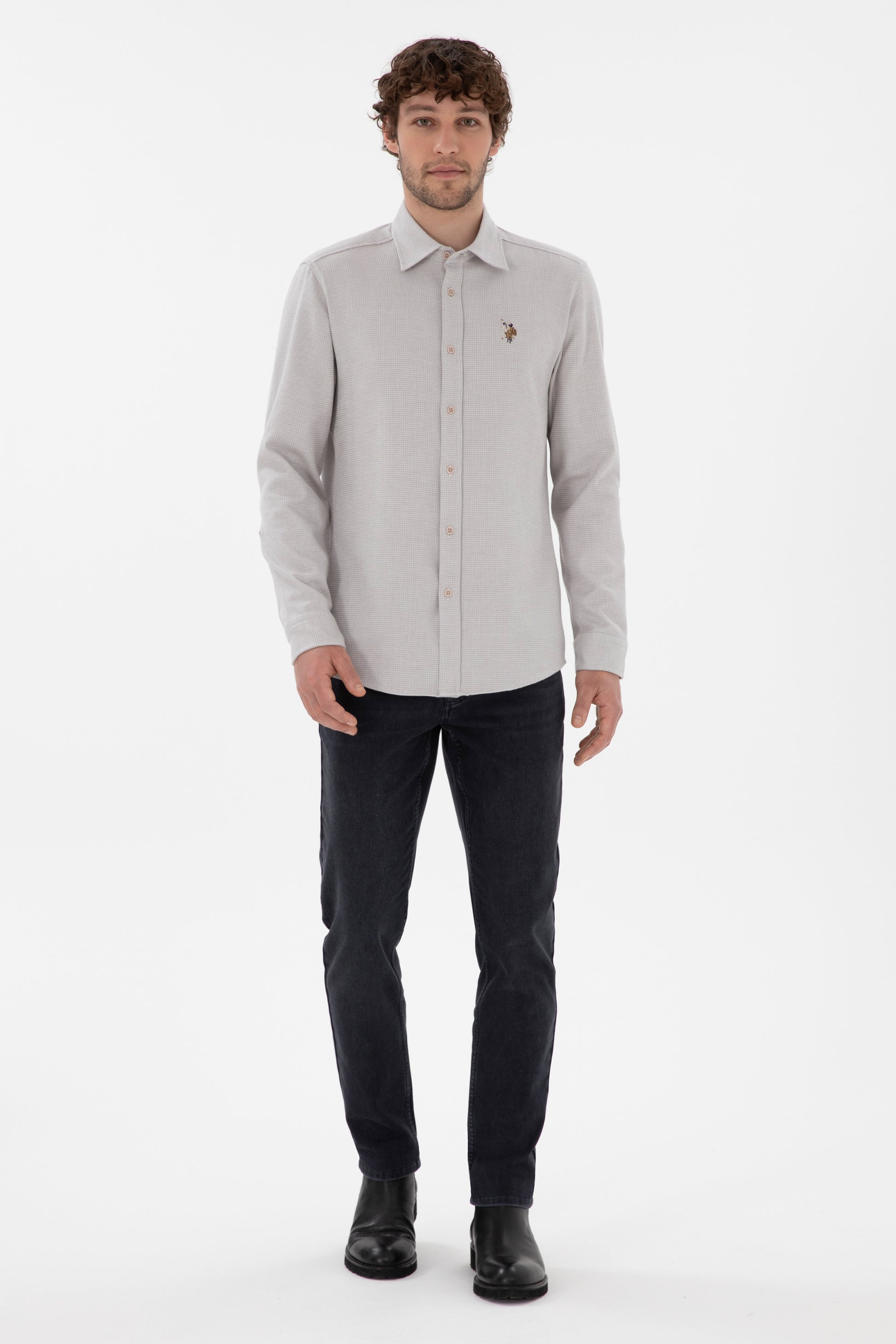 Men's Stone Long Sleeve Shirt
