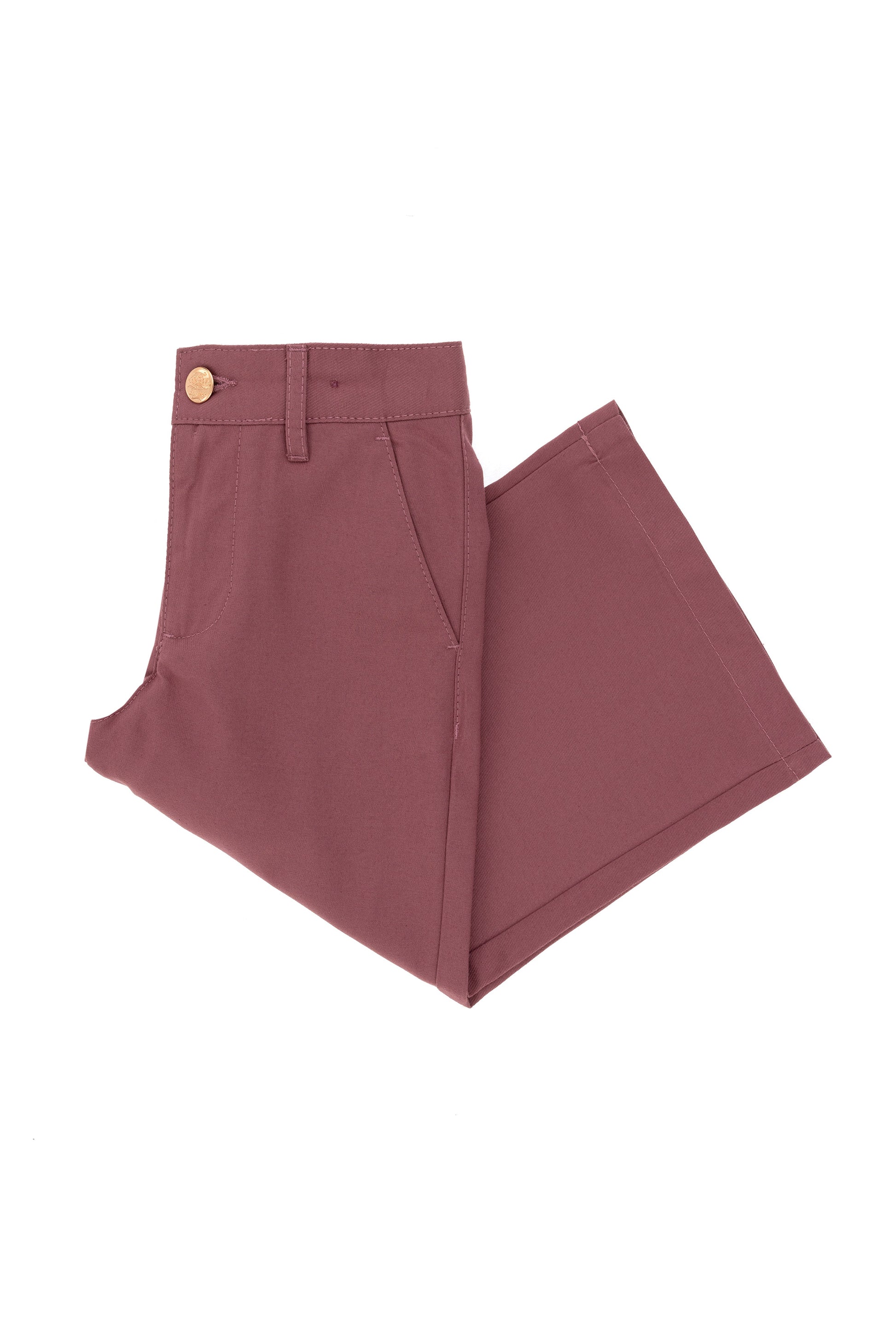 Girls' Dusty Rose Canvas Pants