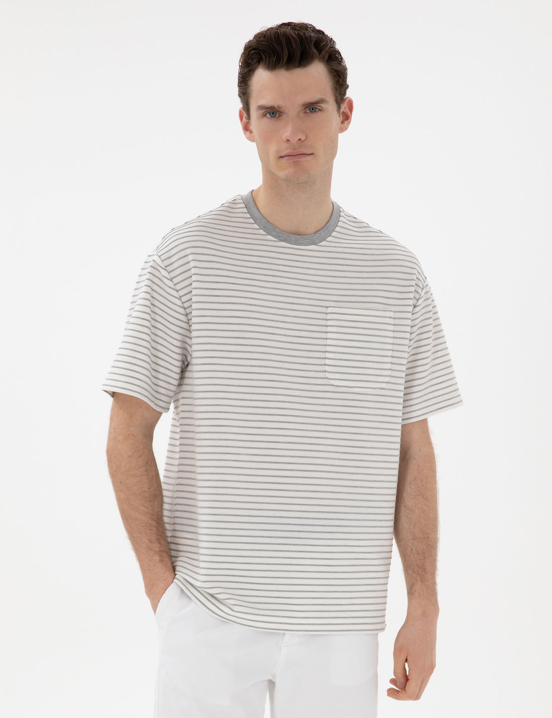 Ecru Comfort Fit T-Shirt