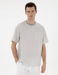 Ecru Comfort Fit T-Shirt