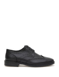 Black 100% Leather Classic Shoes