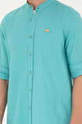 Men's Mint Long Sleeve Shirt