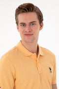 Men's Slim Fit Polo Neck Melon Basic T-Shirt