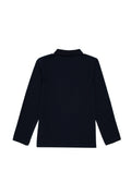 Girls' Navy Blue Basic Sweatshirt
