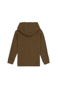 Boy's Khaki Hooded Sweatshirt