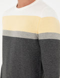 Light Grey Melange Slim Fit Sweater