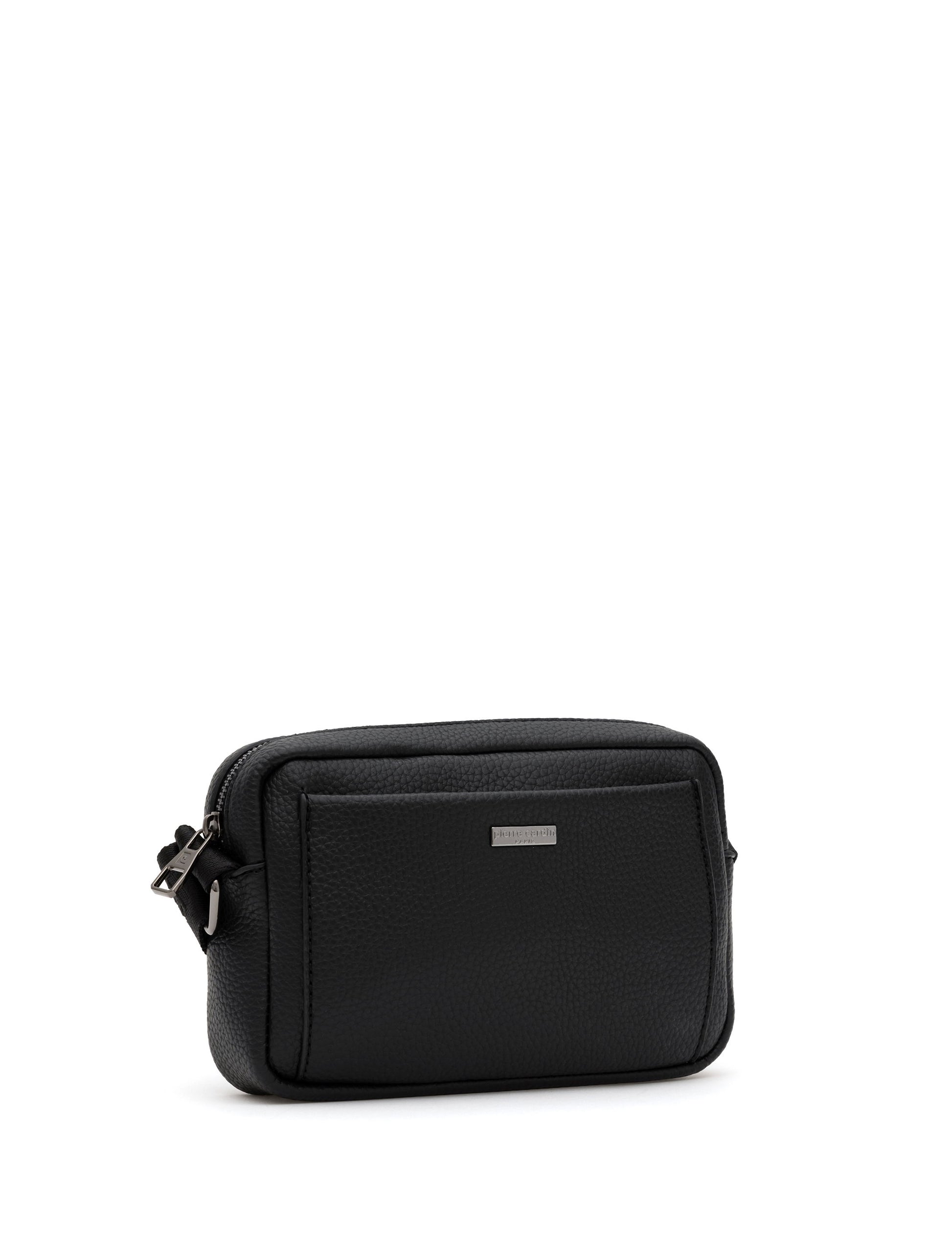 Men's Black Shoulder Bag