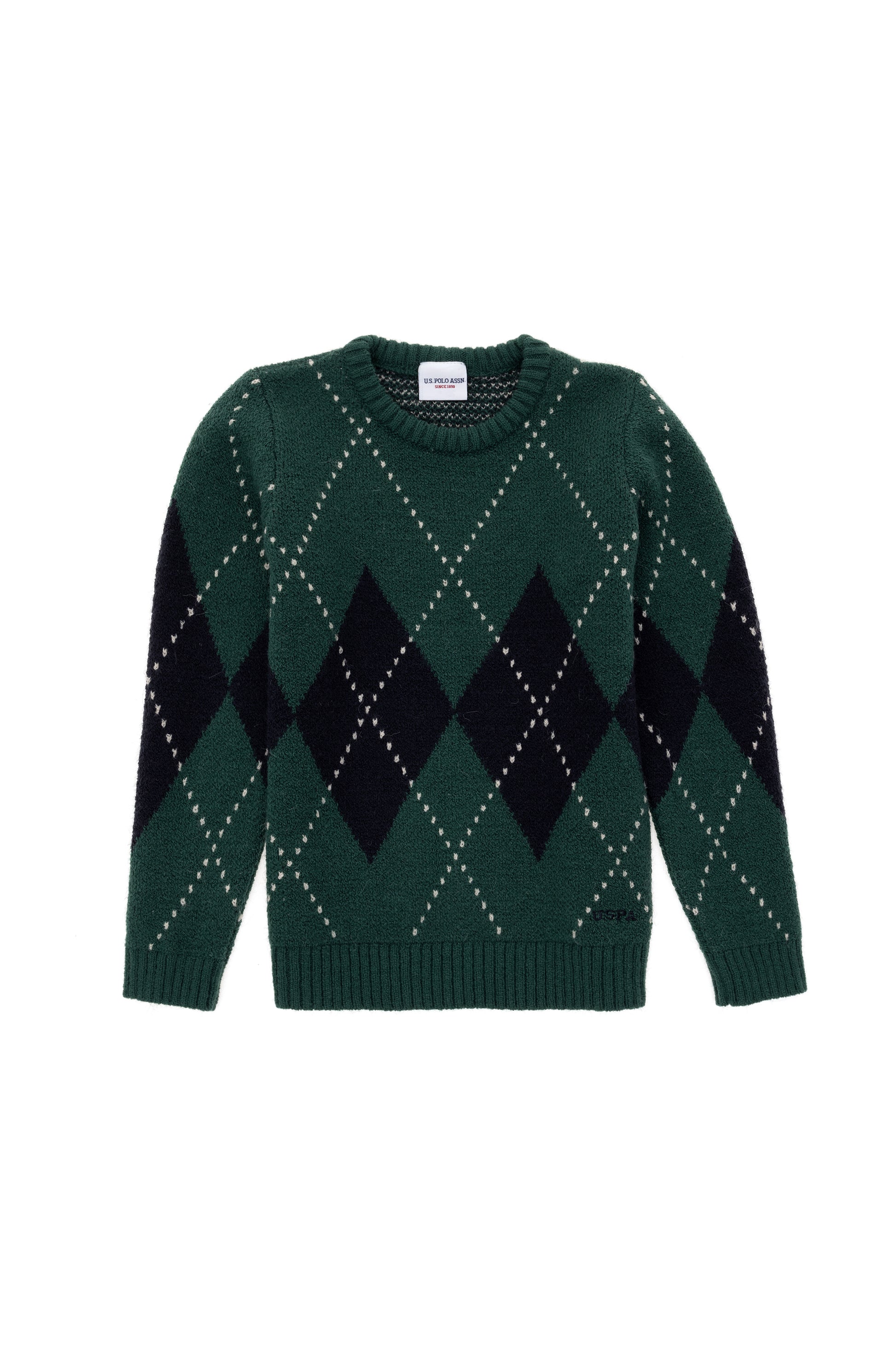 Boy's Dark Green Sweater