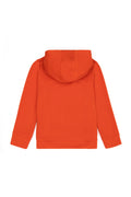 Girl's Orange Hooded Sweatshirt
