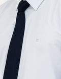 Light Blue Regular Fit Long Sleeve Basic Shirt