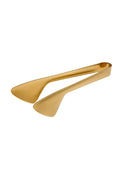 Steel Titanium Gold Set of 3 Tongs