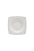 Batik Fine Cream 60 Pieces 12 Seater Porcelain Square Dinner Set