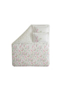 Hana Ranforce Double Bed Linen Set - Pink