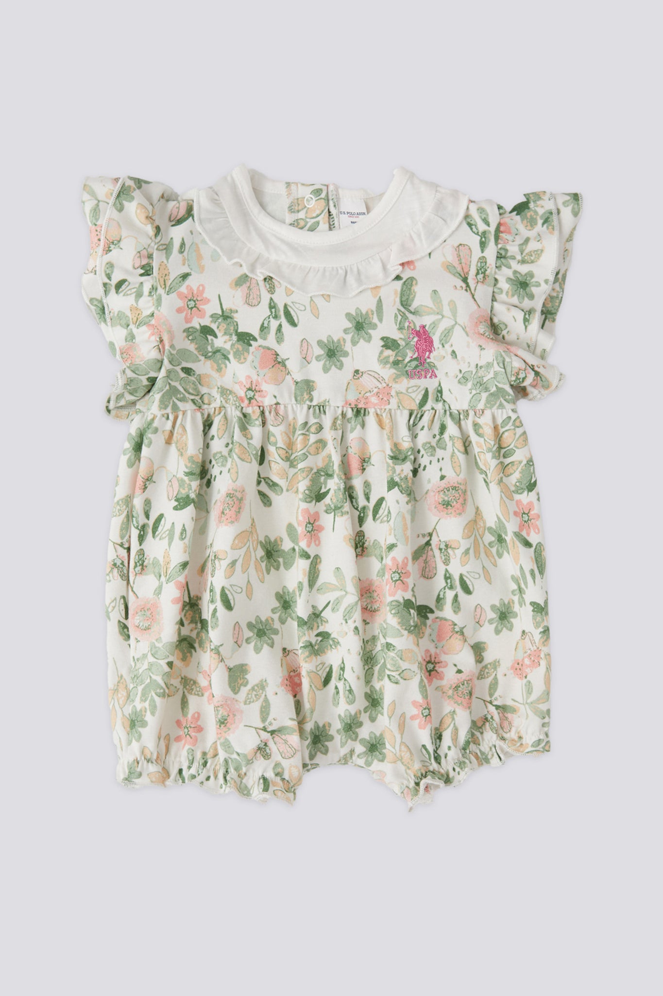 Baby Girl Floral Jumpsuit