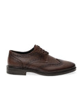 Brown 100% Leather Classic Shoes