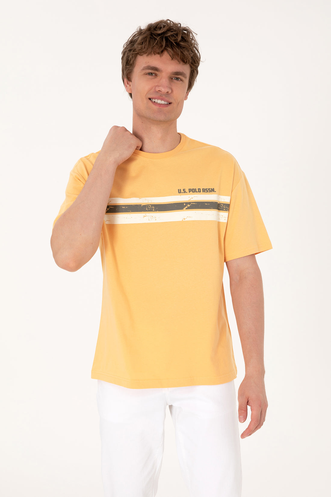 Men's Orange T-Shirt