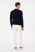 Men's Cream Sweatpants