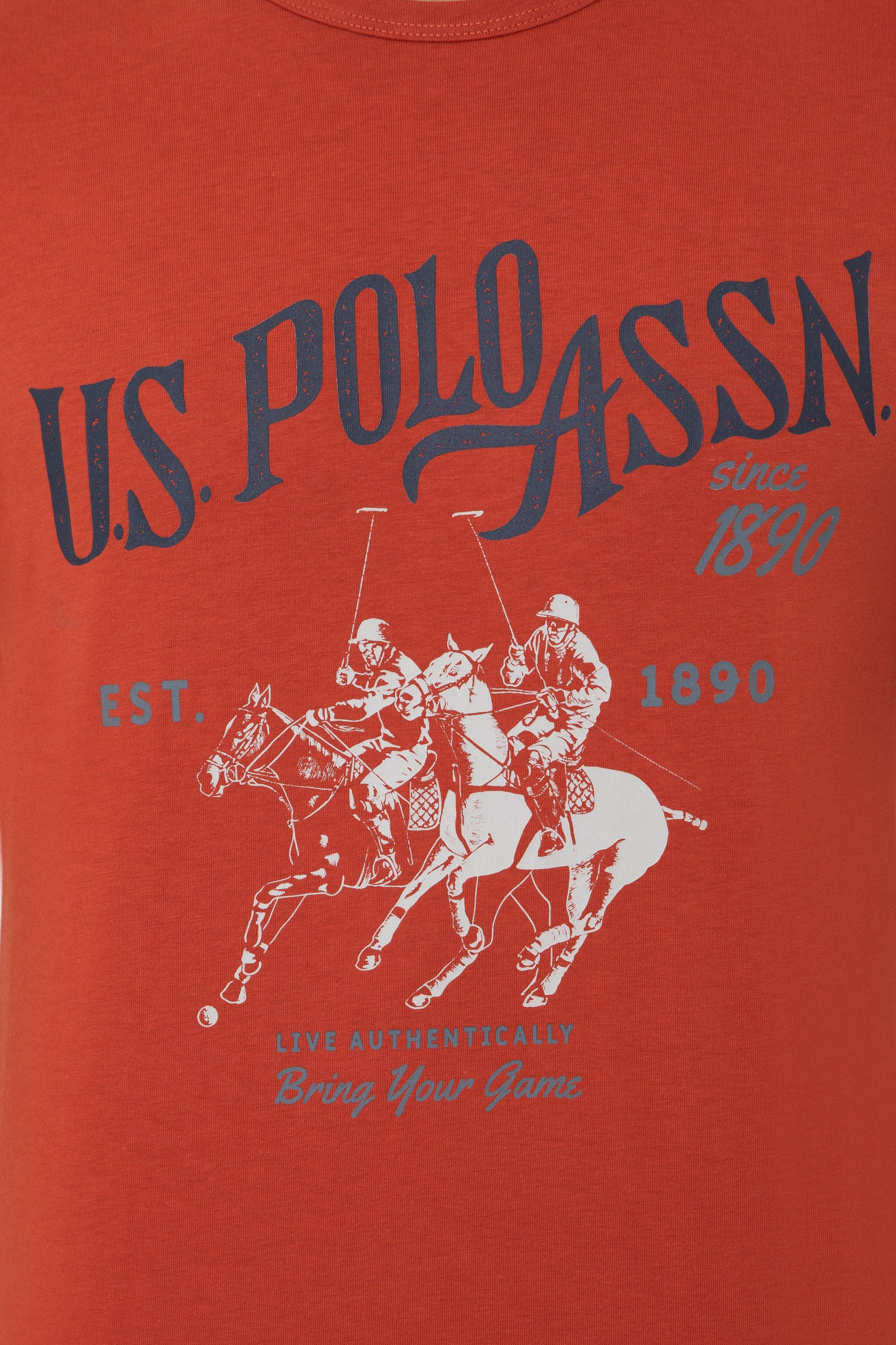 Men's Orange Pajama Set