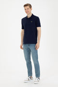 Men's Navy Blue Basic T-Shirt